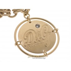 D&G bracciale Token money charms acciaio dorato DJ0480 new